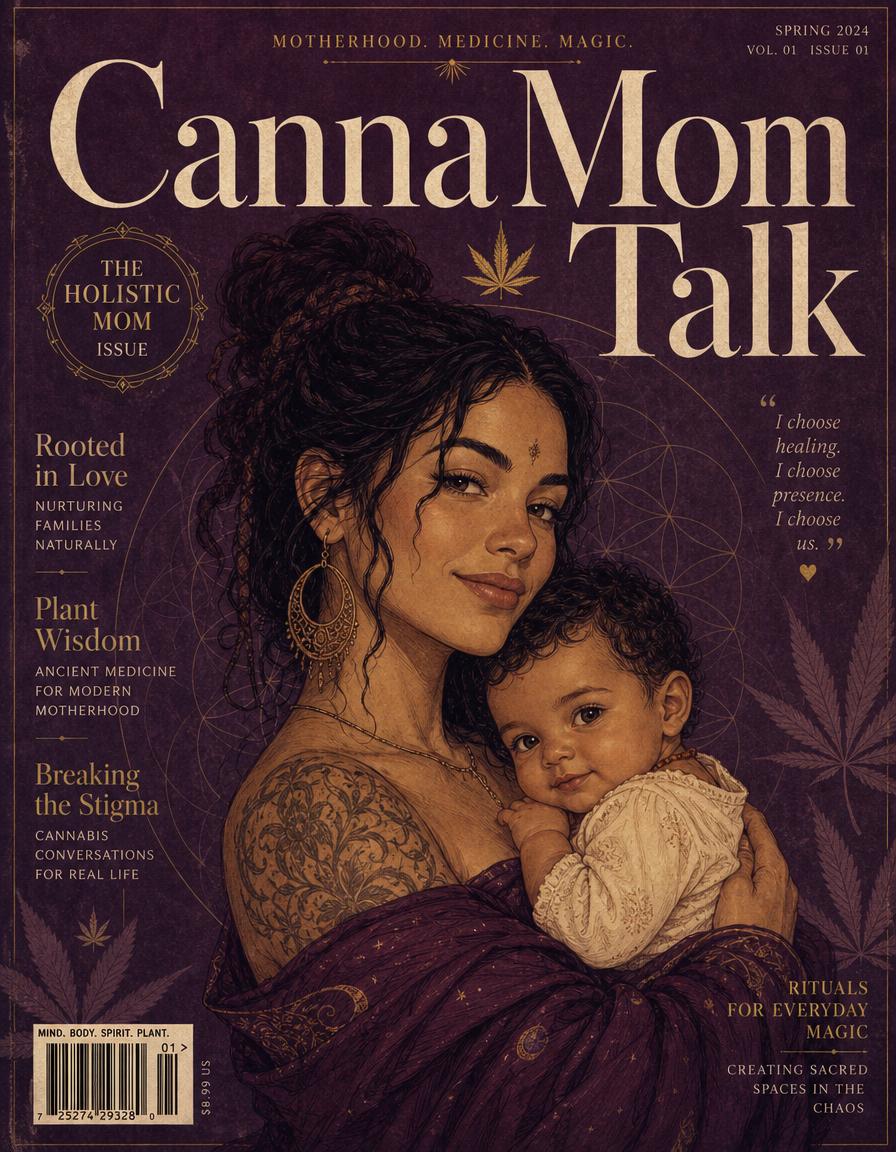CannaMom Talk Magazine — The Holistic Mom Issue, Spring 2024